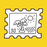 doodle stamp N16