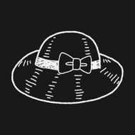 doodle Straw hat N14