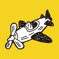Doodle Toy Plane N9