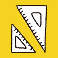 Doodle Triangle ruler N3
