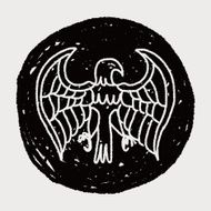 eagle doodle N11