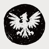 eagle doodle N12