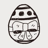 easter egg doodle N117
