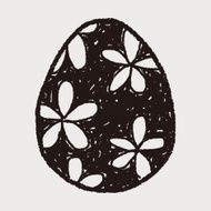 easter egg doodle N120