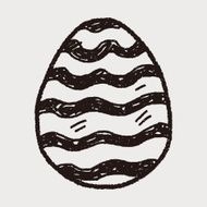 easter egg doodle N122