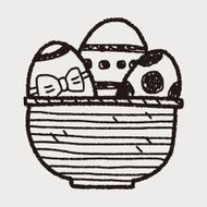 easter egg doodle N126