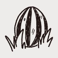 easter egg doodle N129