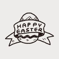 easter egg doodle N130