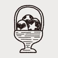 easter egg doodle N132