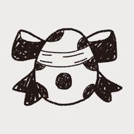 easter egg doodle N133