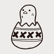 easter egg doodle N135