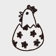 easter egg doodle N137