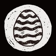 easter egg doodle N145