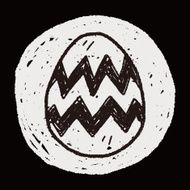 easter egg doodle N146