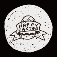 easter egg doodle N153