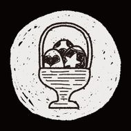 easter egg doodle N155