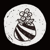 easter egg doodle N159