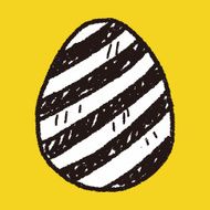 easter egg doodle N165