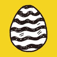 easter egg doodle N168