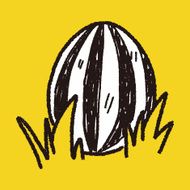 easter egg doodle N175
