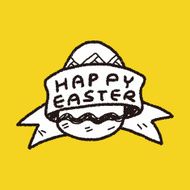 easter egg doodle N176