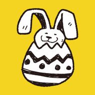 easter egg doodle N180