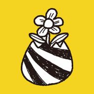 easter egg doodle N182