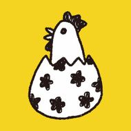 easter egg doodle N183
