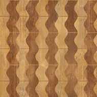 Abstract winding pattern - seamless background wooden surface