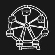 Ferris wheel doodle N13