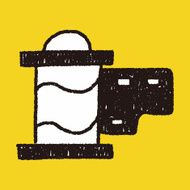 film doodle drawing N4