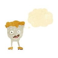 cartoon tooth with thought bubble N2