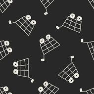 doodle Shopping cart N34