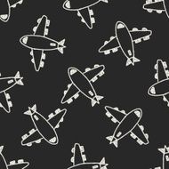 doodle airplane N14