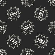 free doodle seamless pattern background N2