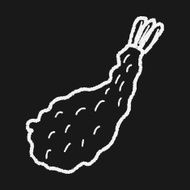 fry shrimp doodle N3
