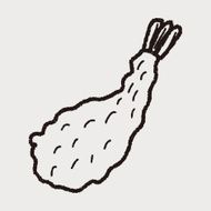 fry shrimp doodle N5