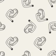goggle doodle seamless pattern background N4