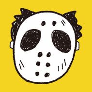 hallowenn mask doodle N8