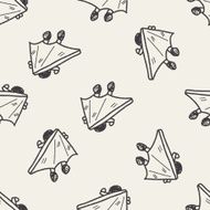 Hang gliding doodle N23