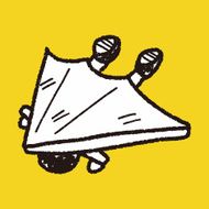 Hang gliding doodle N26