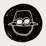 hat doodle N6