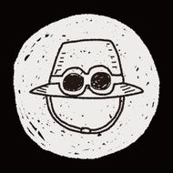 hat doodle N8