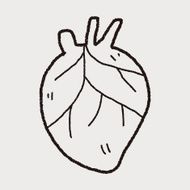 heart doodle N12