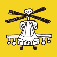 helicopter doodle N34