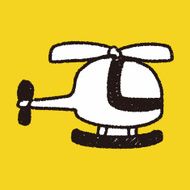 helicopter doodle drawing N4