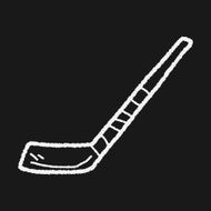 Hockey stick doodle N3