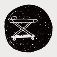 hospital bed doodle N7