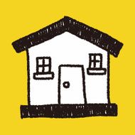 house doodle drawing N8