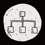 infographic chart doodle drawing N191